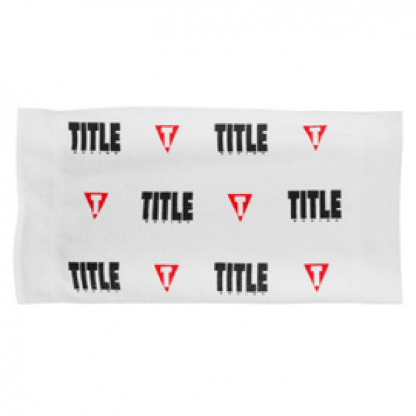 Полотенце Title Boxing Premium Printed Corner Towel White