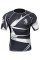 Рашгард Hayabusa Metaru Black-White с кор. рукавом