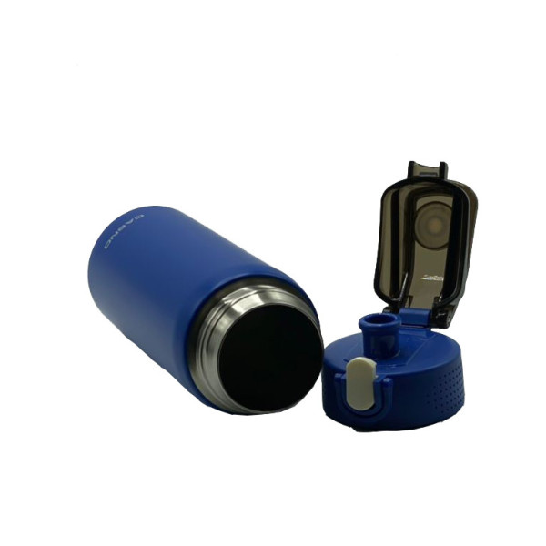 Термопляшка CASNO 450 мл KXN-6065 Синя