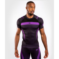 Рашгард с коротким рукавом Venum Nogi 3.0 Short Sleeves Rashguard Black Purple