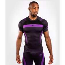 Рашгард с коротким рукавом Venum Nogi 3.0 Short Sleeves Rashguard Black Purple