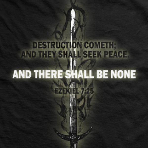 Футболка Ranger Up The Lord is a Man of War Normal-Fit T-Shirt