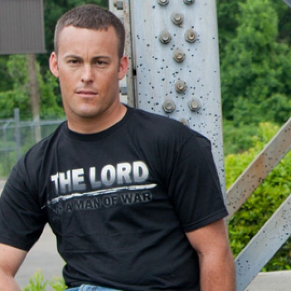Футболка Ranger Up The Lord is a Man of War Normal-Fit T-Shirt