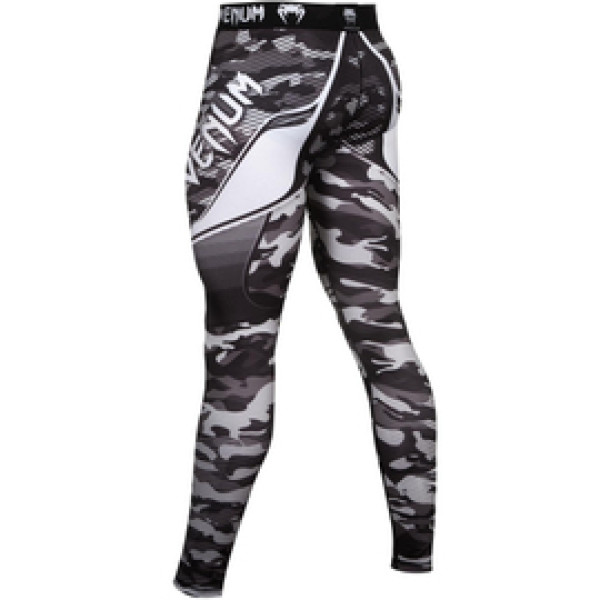 Компрессионные штаны Venum Camo Hero Spats White Black