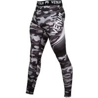 Компрессионные штаны Venum Camo Hero Spats White Black