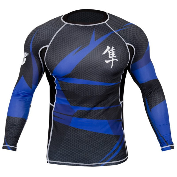 Рашгард Hayabusa Metaru L/S - Black/Blue