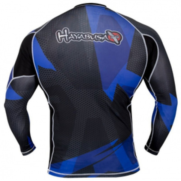 Рашгард Hayabusa Metaru L/S - Black/Blue
