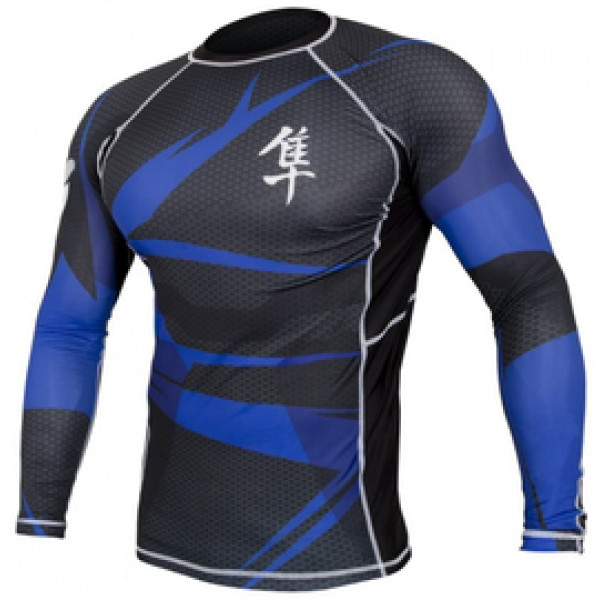 Рашгард Hayabusa Metaru L/S - Black/Blue