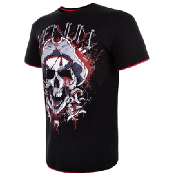 Футболка Venum Pirate 3.0 T-shirt Black Red