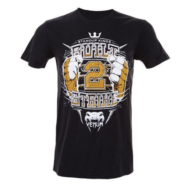 Футболка Venum Built to Strike 2.0 T-shirt - Black