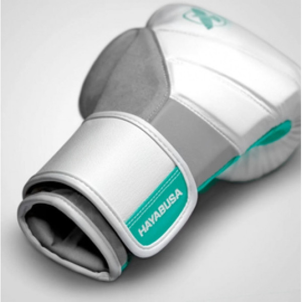 Боксерские перчатки Hayabusa T3 Boxing Gloves White Teal