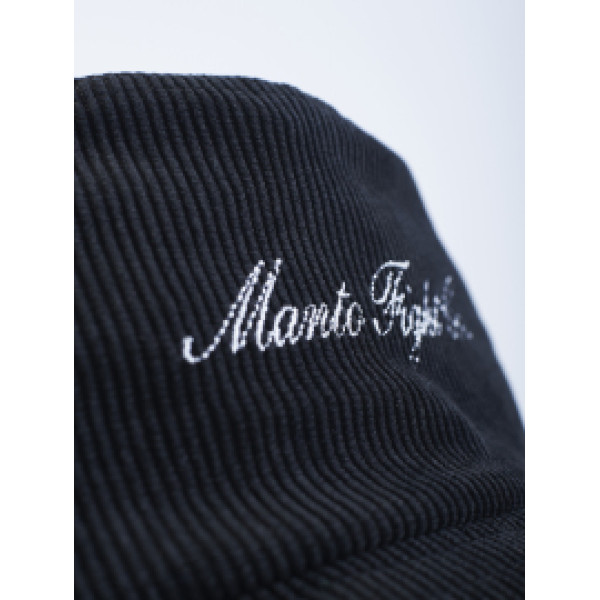 Панама MANTO Bucket Hat Italic Black