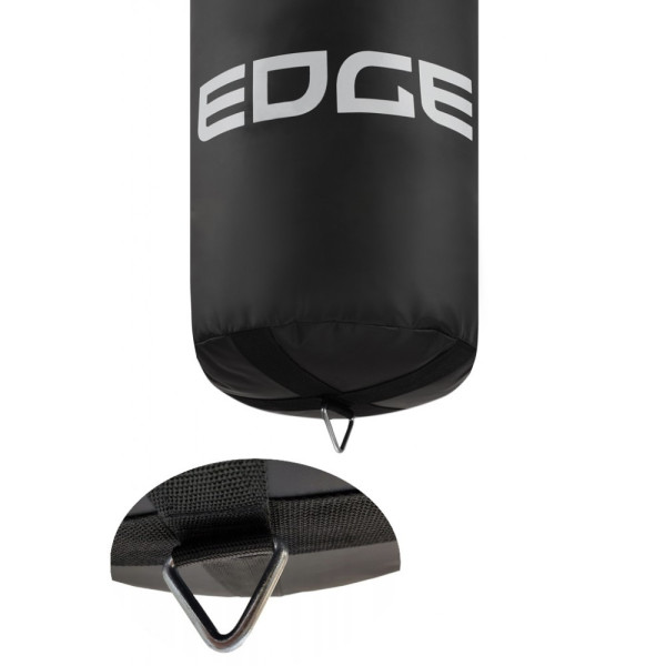 Боксерський мішок EDGE Lords 160*40см. вага 47 кг. EWW наповнений Black/White