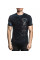 Двухсторонняя футболка Affliction AC Prarie Storm SS Rev Tee Black Pacific Blue Lava Tint