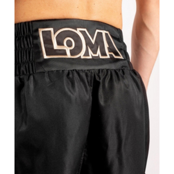 Шорты для бокса Venum Arrow Loma SIgnature Collection Boxing Shorts Black White