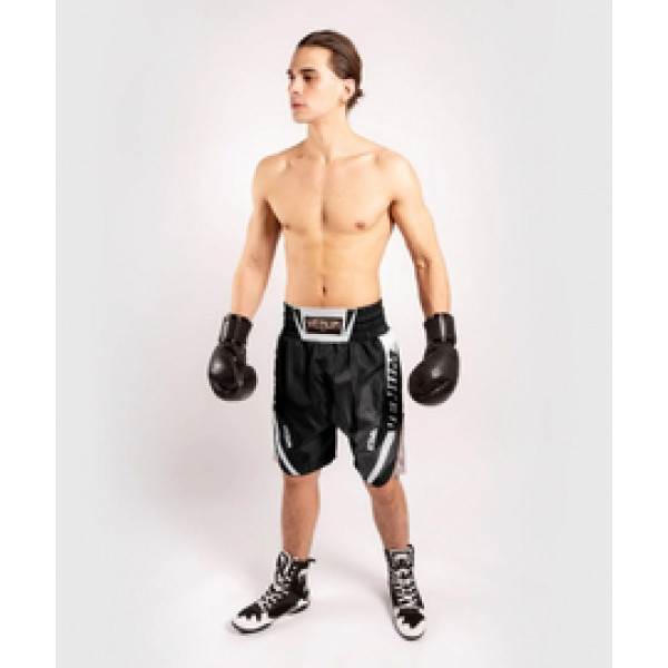 Шорты для бокса Venum Arrow Loma SIgnature Collection Boxing Shorts Black White
