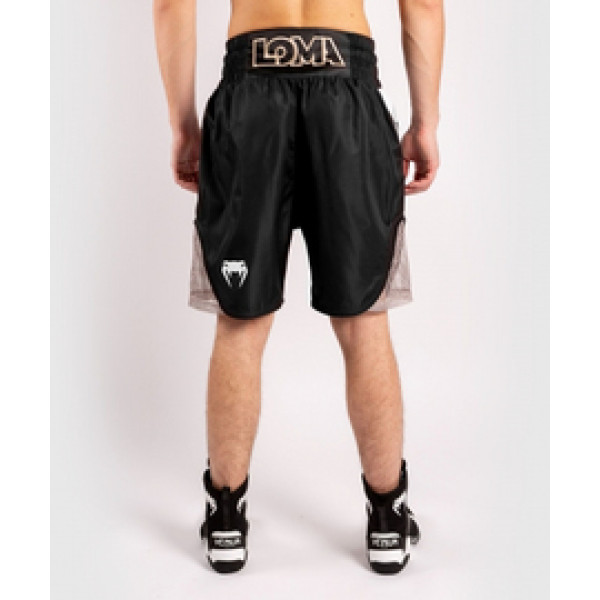 Шорты для бокса Venum Arrow Loma SIgnature Collection Boxing Shorts Black White