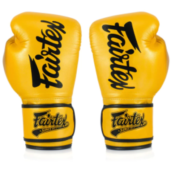 Боксерские перчатки Fairtex BGV18 Super Sparring Gloves Gold