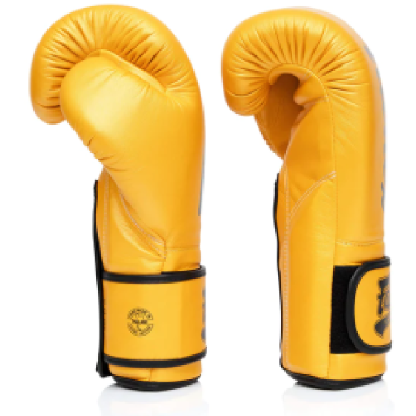 Боксерские перчатки Fairtex BGV18 Super Sparring Gloves Gold