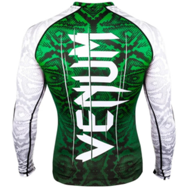 Рашгард Venum Amazonia 5 Rashguard Long Sleeves Green