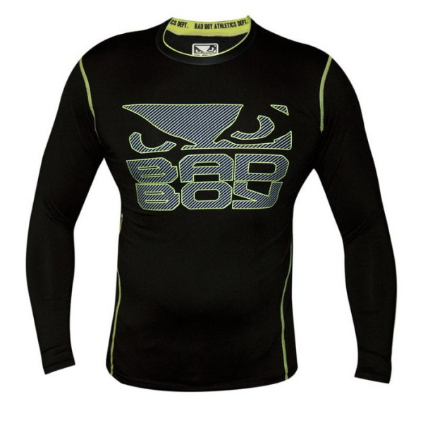Рашгард Bad Boy Carbon Neon LS - Yellow