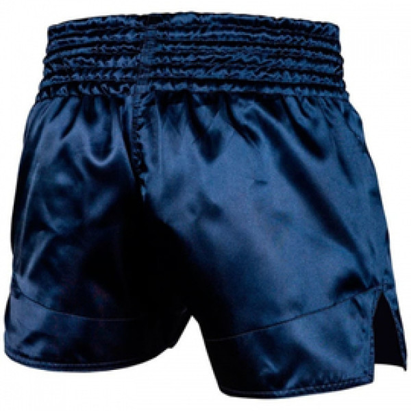 Шорты для тайского бокса Venum Muay Thai Shorts Classic Navy Blue White