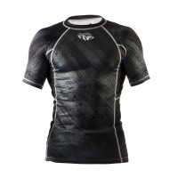 Рашгард Peresvit Immortal Silver Force Rashguard Short Sleeve Black Rain