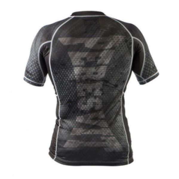 Рашгард Peresvit Immortal Silver Force Rashguard Short Sleeve Black Rain