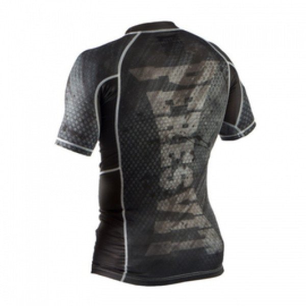 Рашгард Peresvit Immortal Silver Force Rashguard Short Sleeve Black Rain