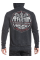 Двусторонняя толстовка Affliction High Speed Zip Up Hoodie Black