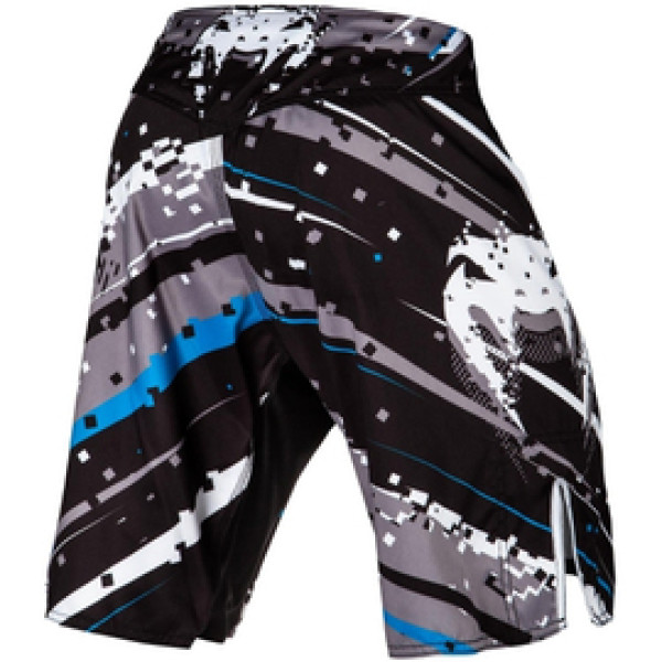 Шорты для MMA Venum Pixel Fightshorts Black Grey