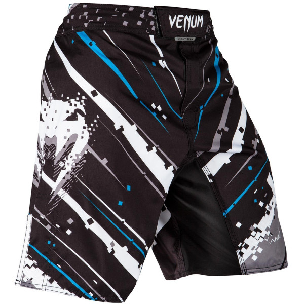 Шорты для MMA Venum Pixel Fightshorts Black Grey