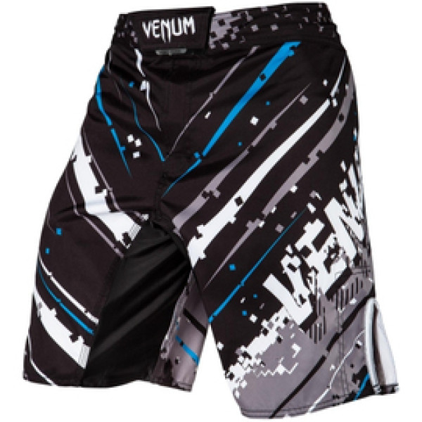 Шорты для MMA Venum Pixel Fightshorts Black Grey