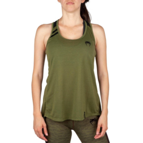 Женская майка Venum Power 2.0 Tank Top Khaki Black