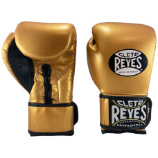 Боксерские перчатки Cleto Reyes Hybrid Gloves Gold