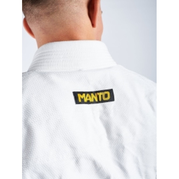 Кимоно MANTO Base 2.0 BJJ Gi White Black