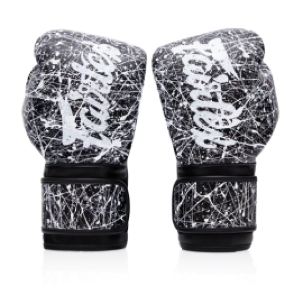 Боксерские перчатки Fairtex BGV14PT Painter Boxing Gloves Black White