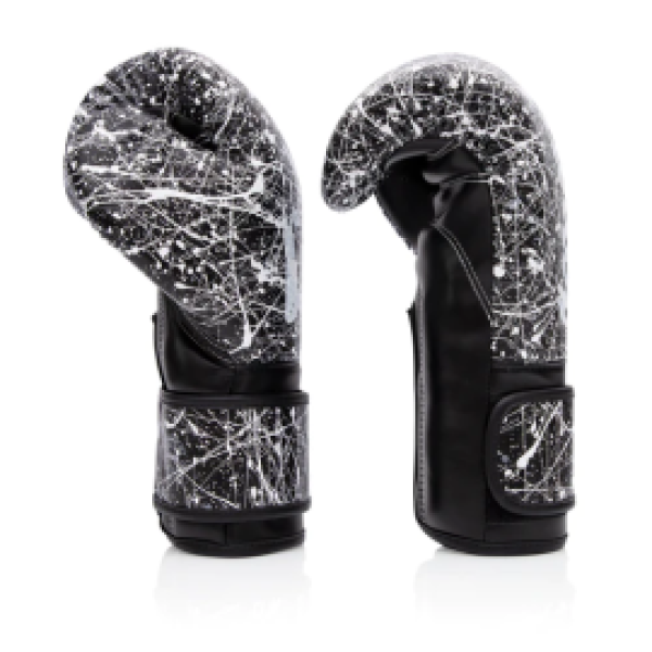 Боксерские перчатки Fairtex BGV14PT Painter Boxing Gloves Black White