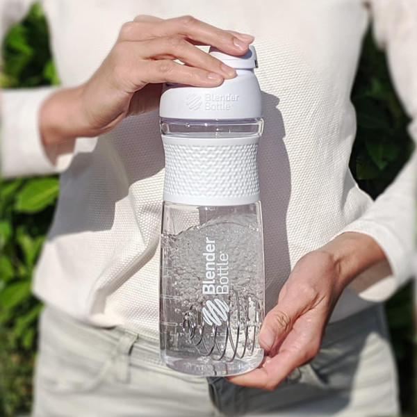 Шейкер спортивний (пляшка) BlenderBottle SportMixer Twist 28oz/820ml White (Original)