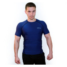 Рашгард Artix Dry-Fit Blue с коротким рукавом