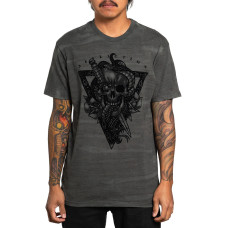 Футболка Affliction Sacred Strike Charcoal Camo