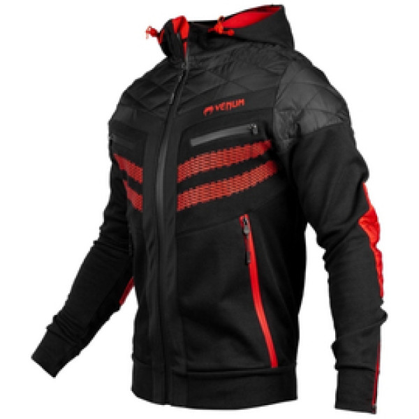 Толстовка Venum Laser 2.0 Hoody Black Red