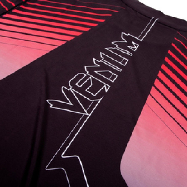 Футболка Venum Sharp 3.0 Dry Tech T-shirt Black Red