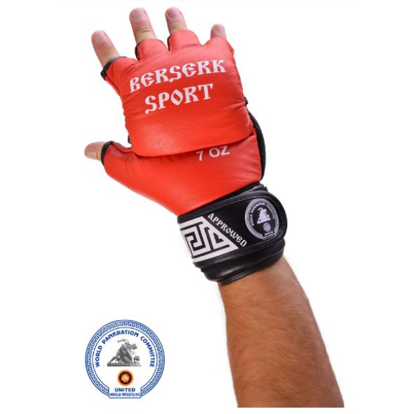 Перчатки FULL for Pankration approved WPC 7 oz red