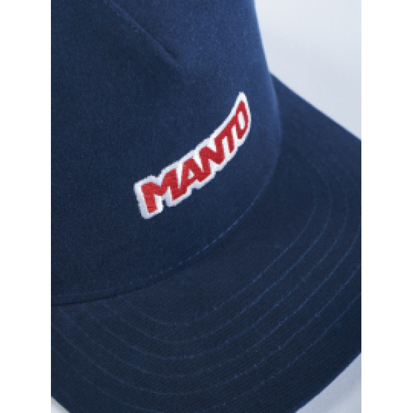 Бейсболка MANTO Snapback Cap Block Navy Blue