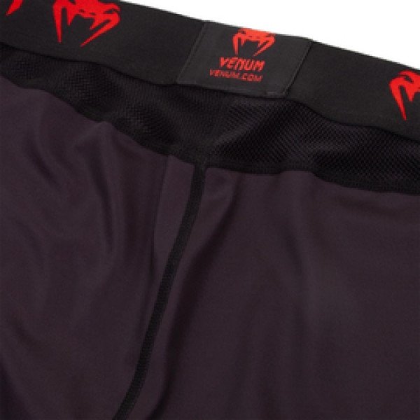 Компрессионные штаны Venum Logos Tights Black Red
