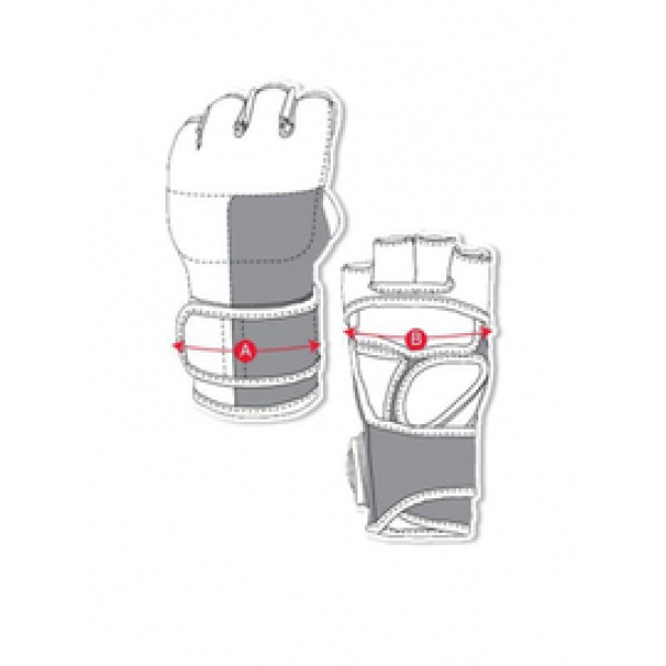 Перчатки для MMA Hayabusa Tokushu 4oz MMA Gloves- White