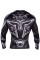 Рашгард Venum Gladiator 3.0 Rashguard Black White Long Sleeves