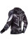 Рашгард Venum Gladiator 3.0 Rashguard Black White Long Sleeves
