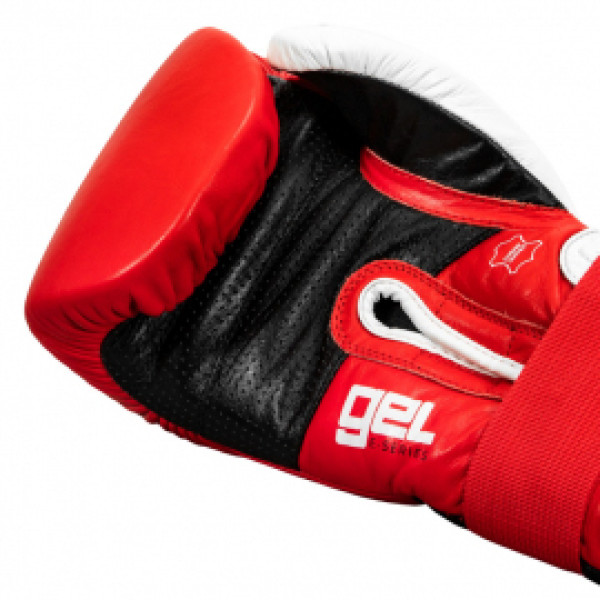 Боксерские перчатки Title Gel E-Series Training&Sparring Gloves Red White Black